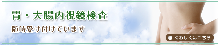 胃・大腸内視鏡検査